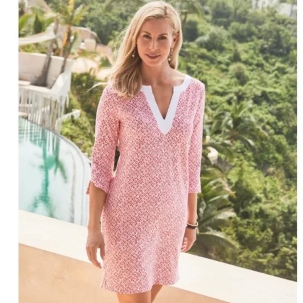 NWT Tommy Bahama Aubrey Tile Isle Tunic Dress XS